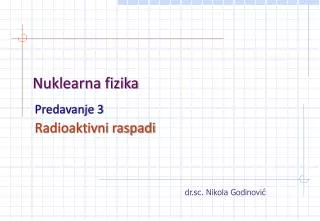 nuklearna fizika