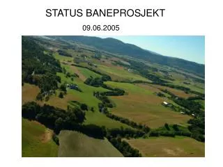 status baneprosjekt