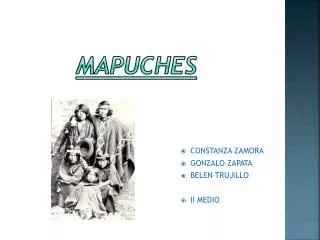 mapuches