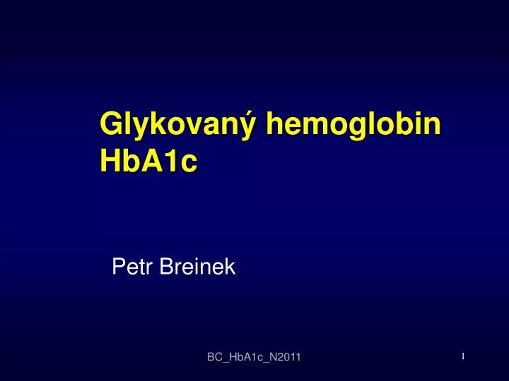 glykovan hemoglobin hba1c