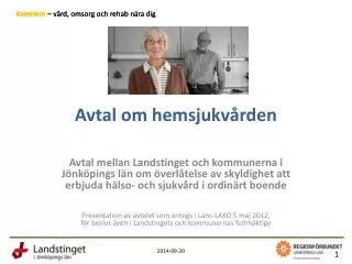 avtal om hemsjukv rden