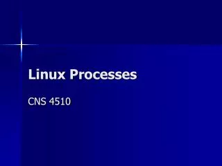 Linux Processes