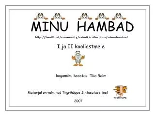 minu hambad