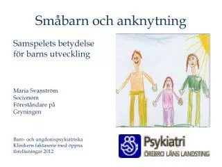 sm barn och anknytning