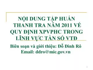 n i dung t p hu n thanh tra n m 2011 v quy nh xpvphc trong l nh v c t n s vt