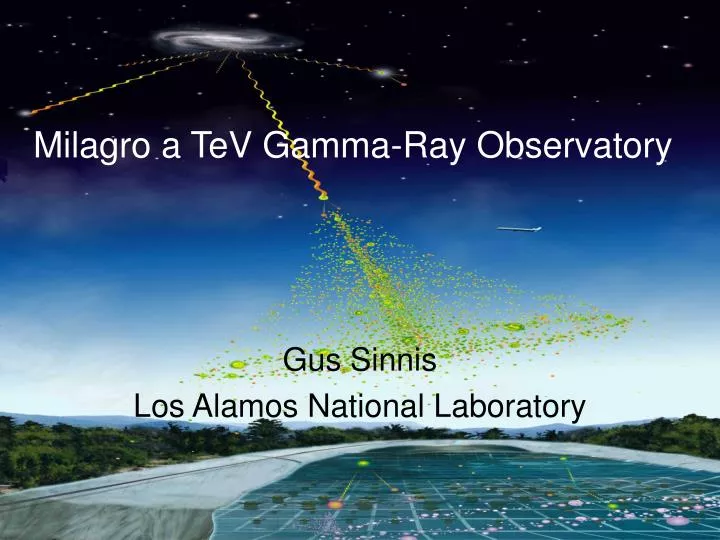 milagro a tev gamma ray observatory
