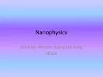 Nanophysics - slide 1