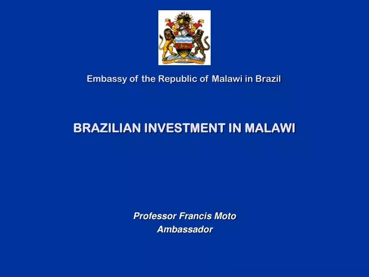 brazilian investment in malawi