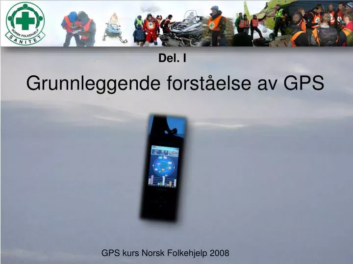 grunnleggende forst else av gps