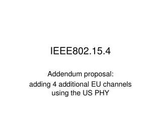 IEEE802.15.4