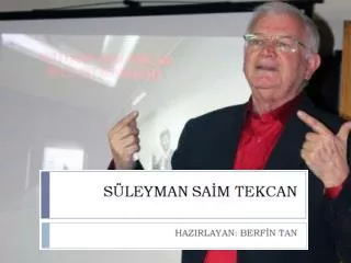 s leyman sa m tekcan