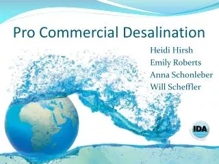 Pro Commercial Desalination