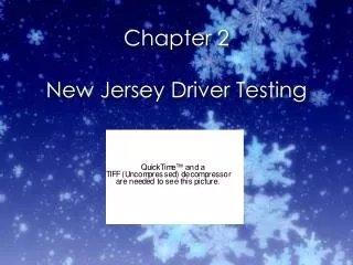 Chapter 2 New Jersey Driver Testing