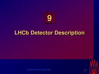 LHCb Detector Description