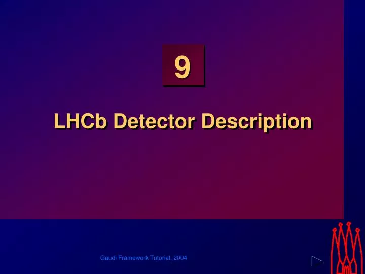 lhcb detector description