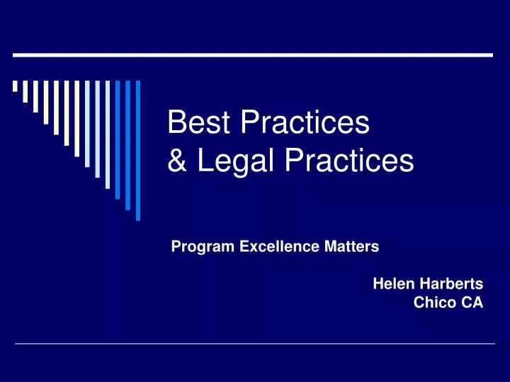 best practices legal practices