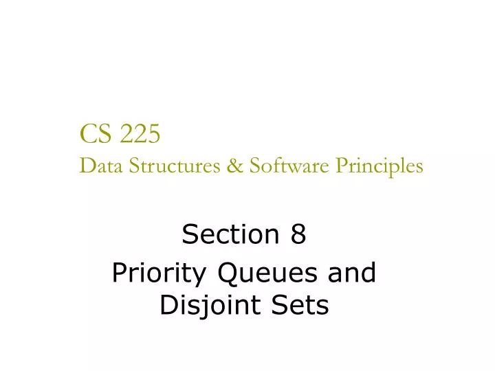 cs 225 data structures software principles