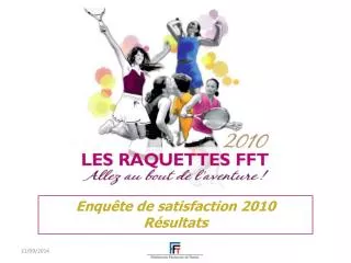 enqu te de satisfaction 2010 r sultats
