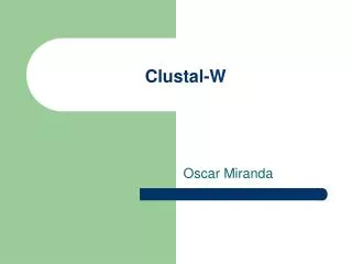 clustal w
