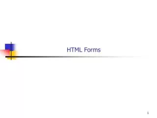 HTML Forms