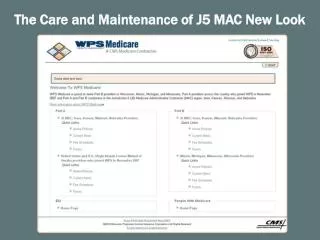 The Care and Maintenance of J5 MAC New Look