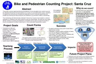 Bike and Pedestrian Counting Project: Santa Cruz