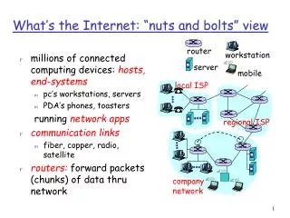 what s the internet nuts and bolts view