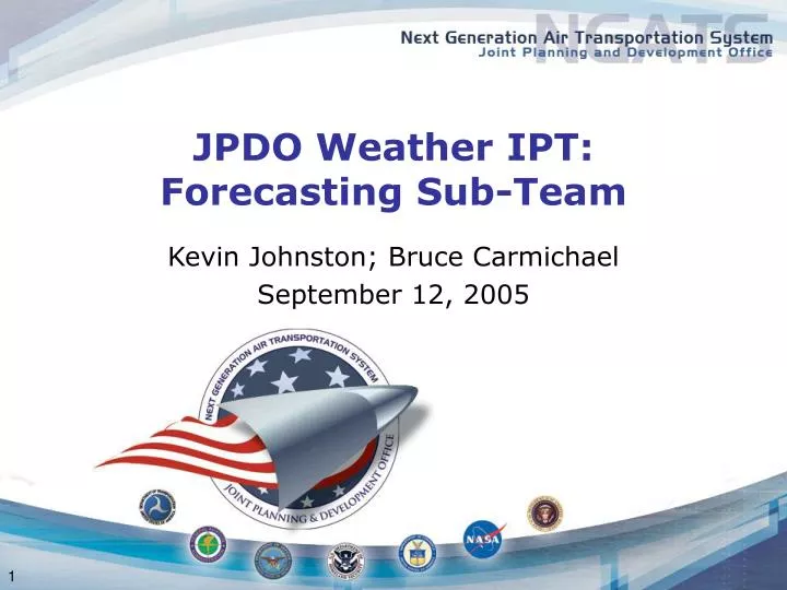 jpdo weather ipt forecasting sub team