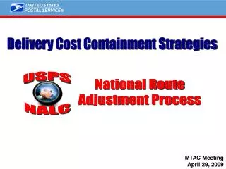 Delivery Cost Containment Strategies