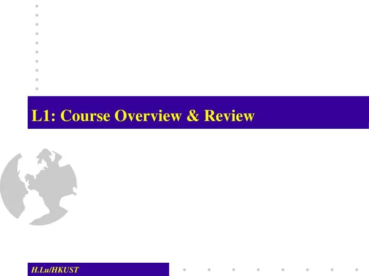 l1 course overview review
