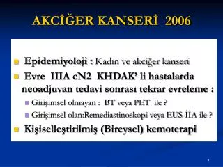 akc er kanser 2006