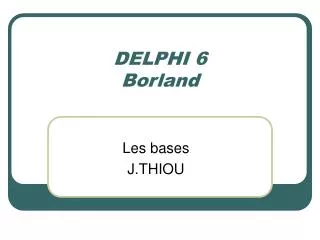delphi 6 borland