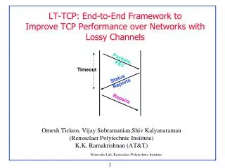 LT-TCP: End-to-End Framework to Improve TCP Performance over Networks with Lossy Channels