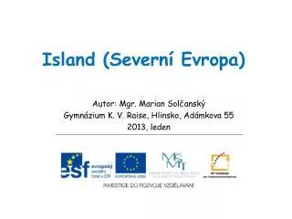 island severn evropa