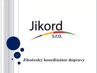 jiho esk koordin tor dopravy