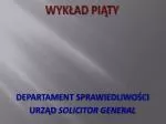 WYKŁAD PIĄTY - slide 1