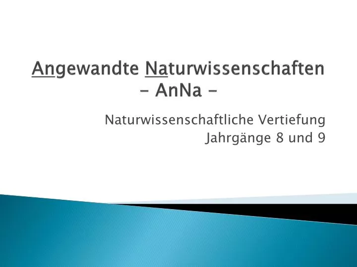 an gewandte na turwissenschaften anna