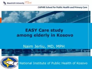 EASY Care study among elderly in Kosovo