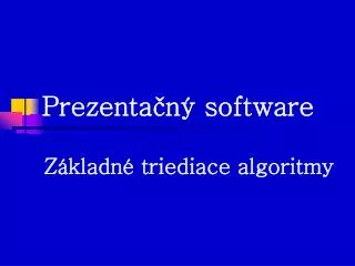 prezenta n software