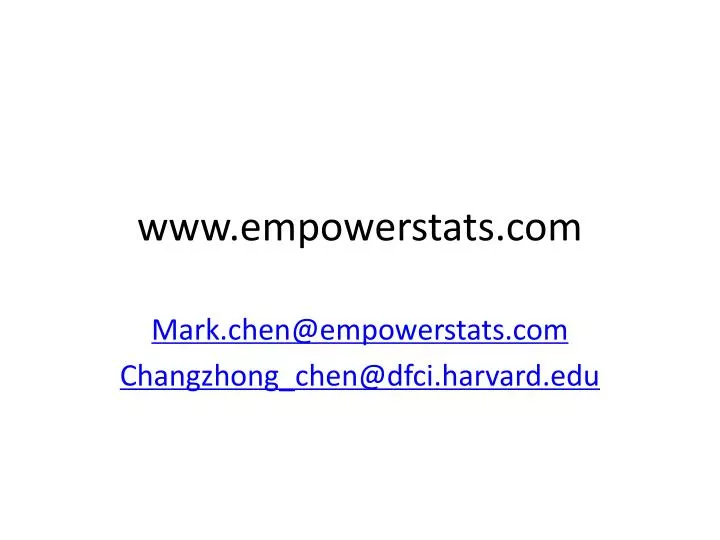 www empowerstats com