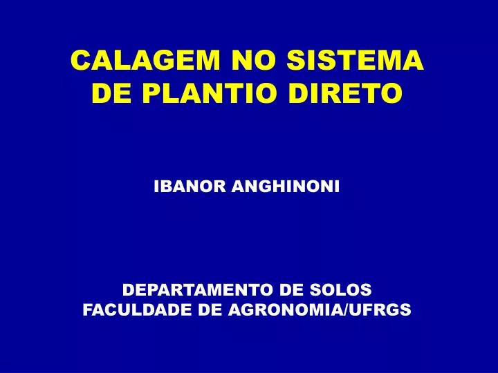 PDF) CALAGEM E ADUBAÇÃO DO ESTADO DO RIO DE JANEIRO