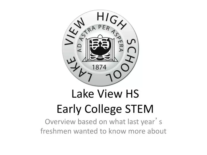lake view hs early college stem