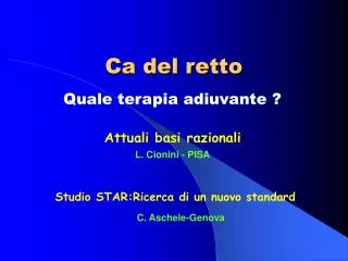 ca del retto