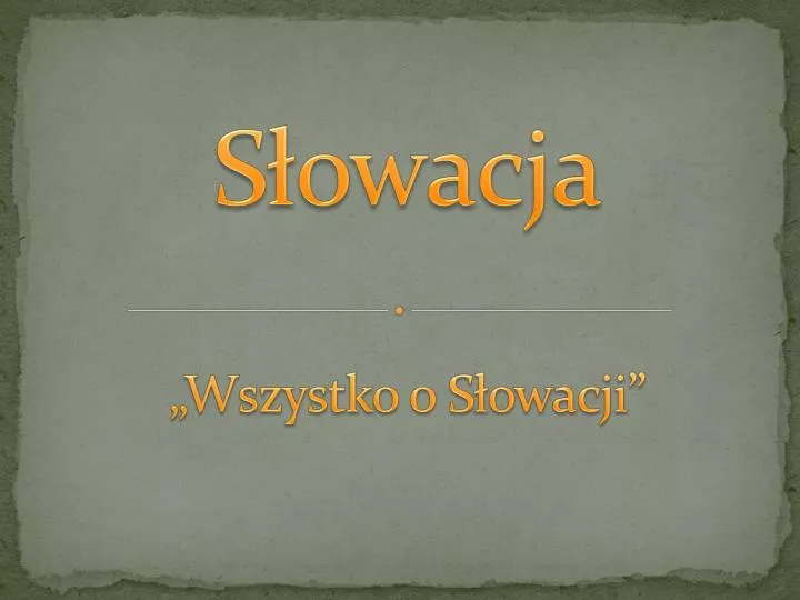 s owacja wszystko o s owacji