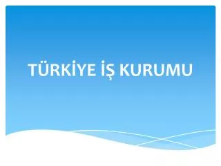 t rk ye kurumu