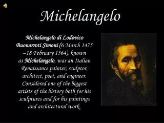 Michelangelo