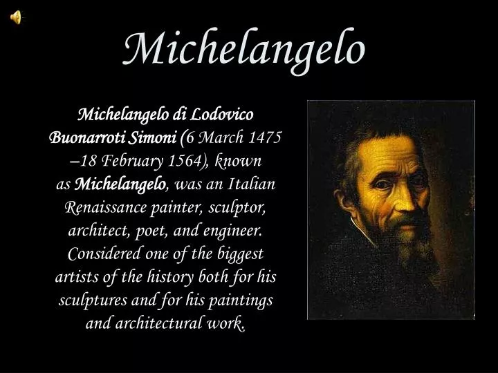 michelangelo