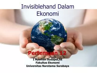 invisiblehand dalam ekonomi
