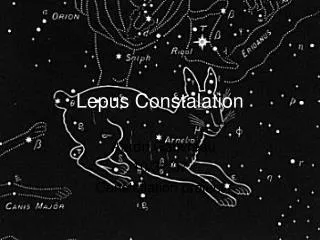Lepus Constalation