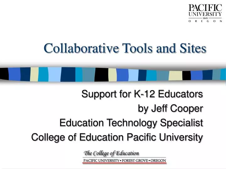 collaborative tools and sites